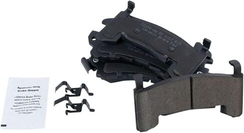OKJHFD Brake Pads & Rotors Kit Disc and Set Front Rear Side ABS Ceramic Smooth Truck for Chevy for S10 Blazer for GMC for Sonoma for S15 Jimmy for Isuzu for Hombre in Kuwait