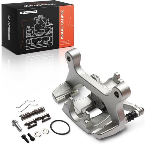 مجموعة ماسك فرامل قرصية ممتازة مع دعامة متوافقة مع سيارات فورد - F-150 F150 2021-2025 - جانب الراكب الخلفي الأيمن in Kuwait