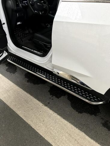 2PCS/Set All Black Running Board Fits for GMC Acadia 2024 2025 2026 Aluminum Side Step Side Bar Car Protect Stairs Pedals with Mounted Brackets Screws in Saudi Arabia