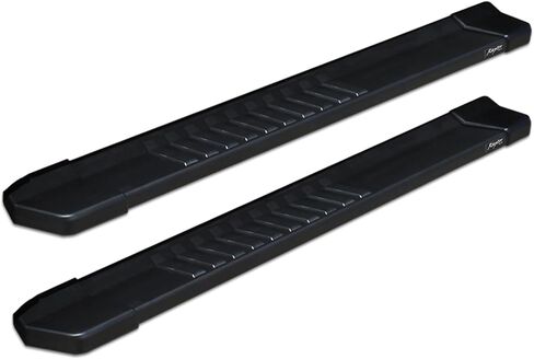 Raptor Series Running Boards Steps 6in OEM Style Black Aluminum Compatible with Regular Cab 07-18 Silverado Sierra 1500 or 07-19 2500 3500 HD in Saudi Arabia