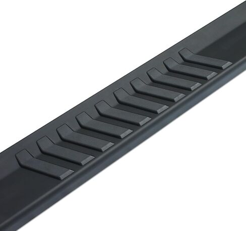Raptor Series Running Boards Steps 6in OEM Style Black Aluminum Compatible with Regular Cab 07-18 Silverado Sierra 1500 or 07-19 2500 3500 HD in Saudi Arabia