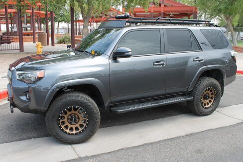 Raptor Series Running Boards Steps 6in OEM Style Black Aluminum Compatible with Regular Cab 07-18 Silverado Sierra 1500 or 07-19 2500 3500 HD in Saudi Arabia