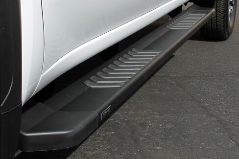 Raptor Series Running Boards Steps 6in OEM Style Black Aluminum Compatible with Regular Cab 07-18 Silverado Sierra 1500 or 07-19 2500 3500 HD in Saudi Arabia