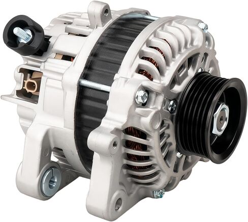 11537N Alternator Compatible with Honda Civic 2012-2015, Acura ILX 2014, Honda HR-V 2016-2018, Automotive Replacement Alternators 6-Groove Pulley Replace# 11537N,11537,31100R1AA01,A005TJ0191 in Saudi Arabia