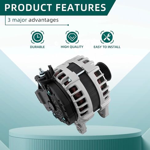 AUTOKAY 23100-6LB0A 120AMP ​​12V المولد يناسب لنيسان سنترا L4 2.0L 2020 2021 2022 Re #231006LB0A in Kuwait
