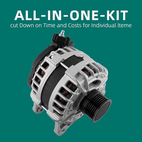 AUTOKAY 23100-6LB0A 120AMP ​​12V المولد يناسب لنيسان سنترا L4 2.0L 2020 2021 2022 Re #231006LB0A in Kuwait