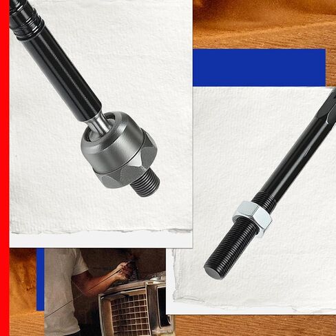 JC Whitney JFBAJCWCA00372 Set of 2 Tie Rod End (Front Left & Right Inner) - Compatible with Volkswagen Tiguan 2018-2023, Passat 2012-2022, Beetle 2012-2019, Arteon 2019-2023, Audi Q3 2019-2023 in Kuwait