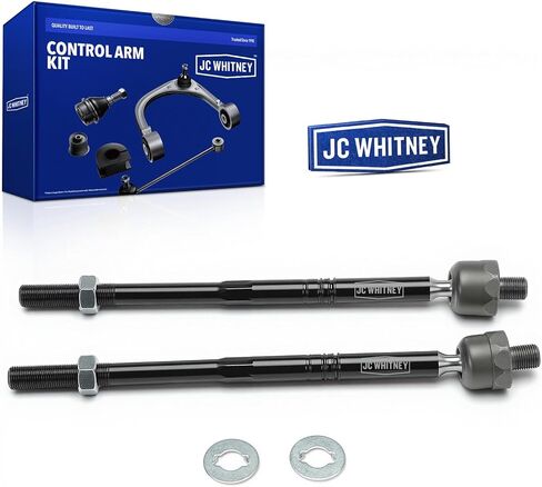 JC Whitney JFBAJCWCA00372 Set of 2 Tie Rod End (Front Left & Right Inner) - Compatible with Volkswagen Tiguan 2018-2023, Passat 2012-2022, Beetle 2012-2019, Arteon 2019-2023, Audi Q3 2019-2023 in Kuwait