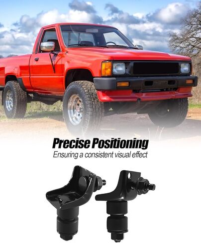 2Pcs Front Bumper Side Mounting Stay Face Bar Bracket Support Kit Fit for Toyota Pickup 1989-1995 4Runner 1990-1995 T100 1993-1998, Replace 52145-89102 90540-08018 90179-08063 in Kuwait