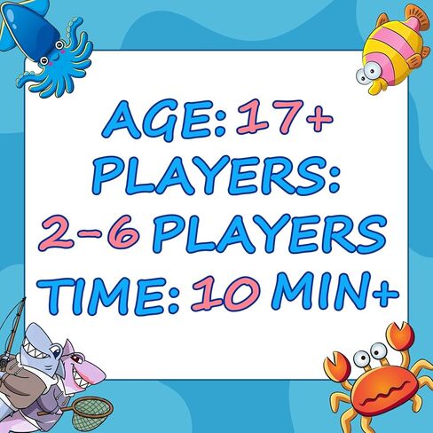 Horrible Go Fish Game for Grown Up - Horrdom Go Fish, 2+ Players, 104 Cards, 10+ Minutes, 26 Pairs, Card Games for Grown Ups You've Always Wanted Party Fun in Kuwait