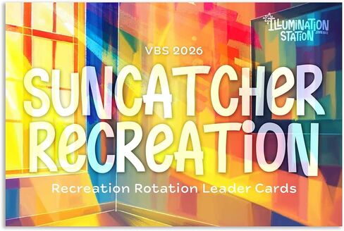 Lifeway Kids VBS 2026 Illumination Station Recreation Rotation Leader Cards in Saudi Arabia