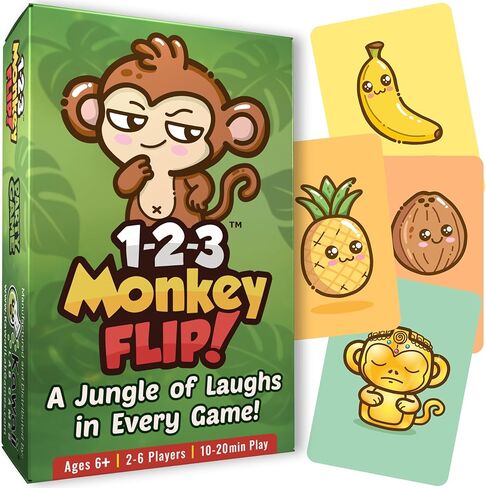 KAWAII LAB GAMES لعبة بطاقات عائلة الجزرة بوم للأطفال والمراهقين والكبار | لعبة سريعة وسهلة ممتعة ليلاً | الحظ النقي، لا استراتيجية | الأعمار 6+ | 2-4 لاعبين | 10-15 دقيقة in Kuwait