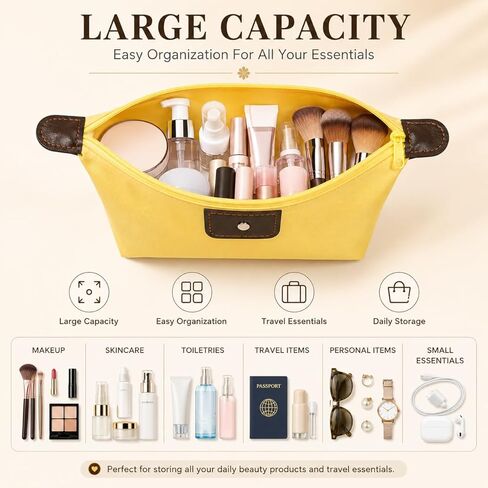 Cosmetic Bags Toiletry Bags for Women 8 Pack Toiletries Organizer Bag Multifunction Travel Makeup Pouch in Saudi Arabia