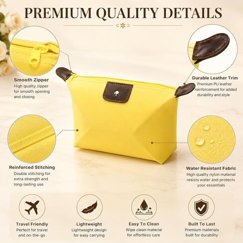 Cosmetic Bags Toiletry Bags for Women 8 Pack Toiletries Organizer Bag Multifunction Travel Makeup Pouch in Saudi Arabia