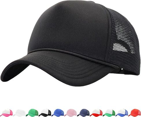 Foam Trucker Hat,Light Weight Snapback Back Mesh Ball Cap Collection in Saudi Arabia