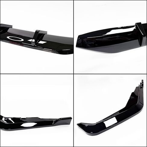 3pcs Rear Diffuser Compatible with Toyota Corolla 4-Door Sedan 2019-2023 Rear Bumper Diffuser Lip Valance Splitter Body Kit with Corner Winglet Bumper Splitter Extension PP Glossy Black in Kuwait