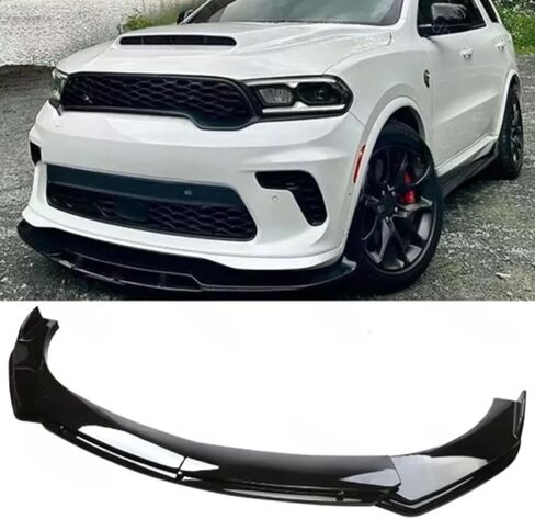 Front Bumper Lip Splitter Body Kit Spoiler Glossy Black Fit for D0DGE Durango SRT GT 1998-2024 in Kuwait