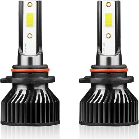 Compatible For Honda Civic High and Low Beams 2016 2017 2018 2019 2020 2021 2022, 20000LM Super Bright Hi/Lo Light Bulbs Combo, 6000K White, 800% Brightness, Plug n Play, Pack of 4 in Saudi Arabia