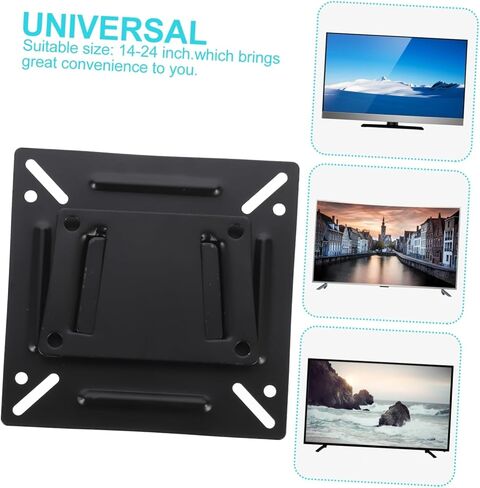 Artibetter Stainless Steel Monitor Bracket for Screens Adjustable Wall Mount for Home Office and Industrial Use Sturdy Design for Practical Storage and Convenient Setup in Saudi Arabia