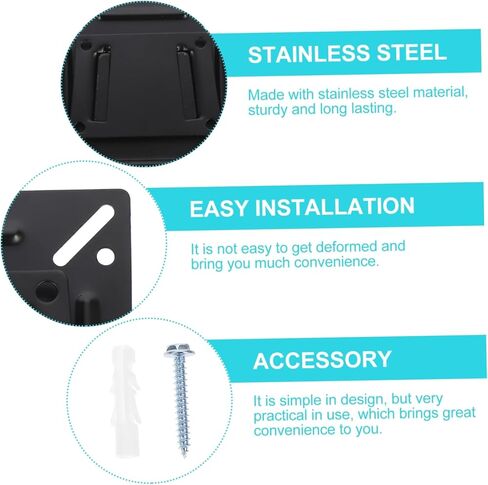 Artibetter Stainless Steel Monitor Bracket for Screens Adjustable Wall Mount for Home Office and Industrial Use Sturdy Design for Practical Storage and Convenient Setup in Saudi Arabia