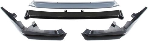 Front Lip Compatibility with 2022-2024 Civic Yofer Style Front Bumper Chin Lip Splitter Spoiler Kit Black Sonic Gray in Saudi Arabia