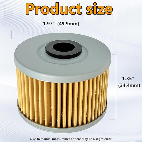 1 حزمة فلتر زيت مع زنبرك على شكل حرف O متوافق مع KLX110 KLX110L AN110 AN112 Edge BR125 Z125 PRO، 52010-1053 92145-1091 92055-049 عنصر فلتر الزيت in Kuwait