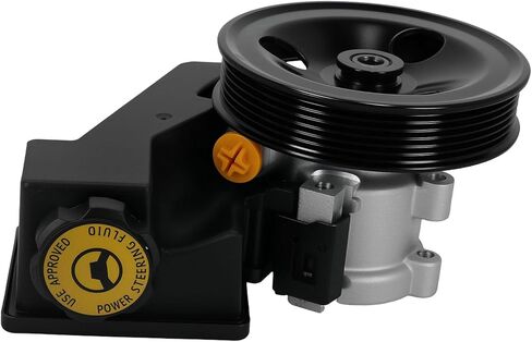 مضخة توجيه كهربائية من maxpeedingrods مع بكرة وخزان 20-61607 لسيارة جيب جراند شيروكي 4.0L L6 1999-2004، 4.7L V8 1999-2000، استبدال # 5080551AA 5080551AB 5080551AC in Kuwait