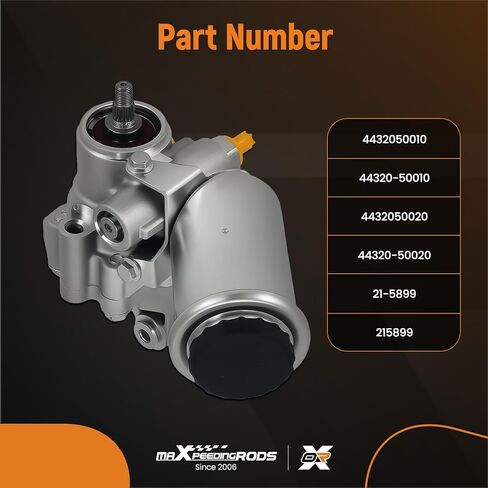 maXpeedingrods Power Steering Pump with Reservoir for Lexus LS400 4.0L V8 1990-1997, Replaces OE# 44320-50020, 4432050010, 21-5899 in Kuwait