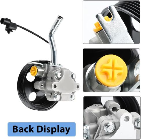 WMPHE Power Steering Pump with Pulley Compatible with Hyundai Genesis Coupe 2.0L L4 2010 2011 2012 2013, Replacement for 571002M000, 21-504 in Saudi Arabia