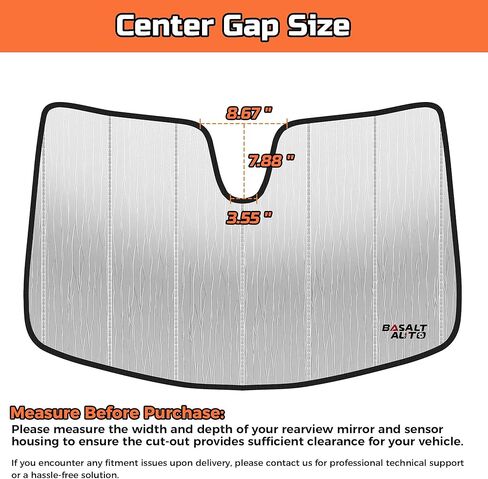 2021-2025 Rogue Windshield Sun Shade Compatible for 2021-2025 Nissan Rogue (Does Not Fit Rogue Sport) Reflective Foldable Front Sun Visor Sunshade Protector with Storage Bag Keep Interior Cool in Saudi Arabia