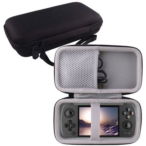 WERJIA Hard Carrying Case Compatible with RG405M Retro Handheld Game Console （RG405M Case） (for RG405M Black) in Saudi Arabia