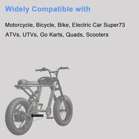 أوتاد قدم قابلة للطي M8 لسلسلة مغامرات Super73 S2/ZX/RX/R/S، مسند قدم للركاب قابل للطي بزاوية 90 درجة، سهل التركيب in Kuwait