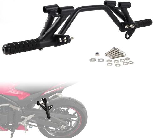 قفص فرعي Xitomer مناسب لـ 2025 CBR500R CB500F / ABS مساند قدم خلفية قفص فرعي مناسب لـ CBR500R ABS CB500F 2016-2025 حارس ربط الركاب، دعم ربط حيلة، قفص حيلة خلفي in Kuwait