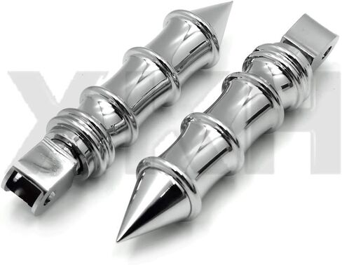 XKH- Spike Bamboo Footpegs Compatible with Stateline Shadow VLX VTX1300C VTX1800C VTX1800F [B07NSC1J6T] in Saudi Arabia
