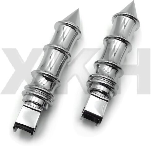 XKH- Spike Bamboo Footpegs Compatible with Stateline Shadow VLX VTX1300C VTX1800C VTX1800F [B07NSC1J6T] in Saudi Arabia