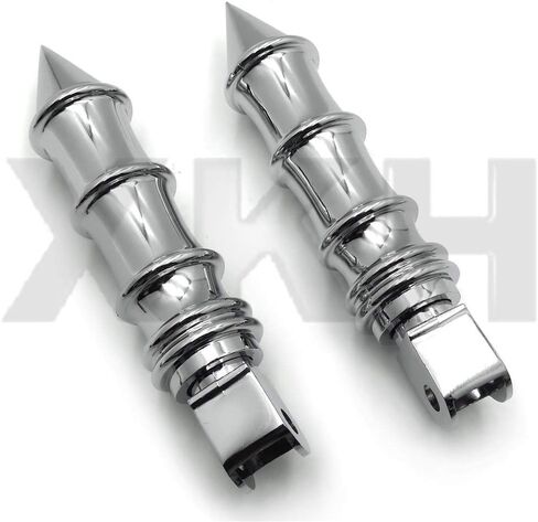 XKH- Spike Bamboo Footpegs Compatible with Stateline Shadow VLX VTX1300C VTX1800C VTX1800F [B07NSC1J6T] in Saudi Arabia