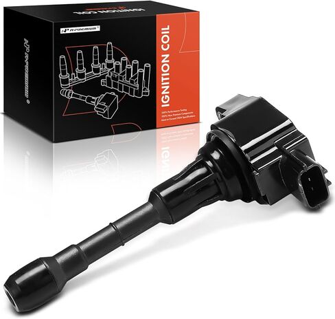 A-Premium Ignition Coil Compatible with Nissan & Infiniti Vehicles - 3.7L 5.0L 5.6L - 370Z 2009-2020, FX50 2009-2013, G37 2011-2013, Q50 2014-2015, Q70 2014-2019, QX50 2014-2017 in Kuwait
