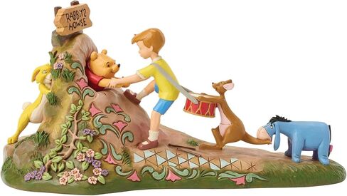 Enesco Disney Traditions by Jim Shore Winnie The Pooh and Friends Figurine, 5.5 Inch, Multicolor in Kuwait