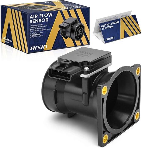 AISIN AFTERMARKET MAFFD-00014 مستشعر تدفق الهواء الشامل (MAF) مع غطاء - متوافق مع Ford Ranger 01-03، Escort 99-02، Taurus 00-03، Windstar 1999، Mercury Sable 00-03 - 2.0L 2.3L 3.0L، مع 6 دبابيس in Kuwait