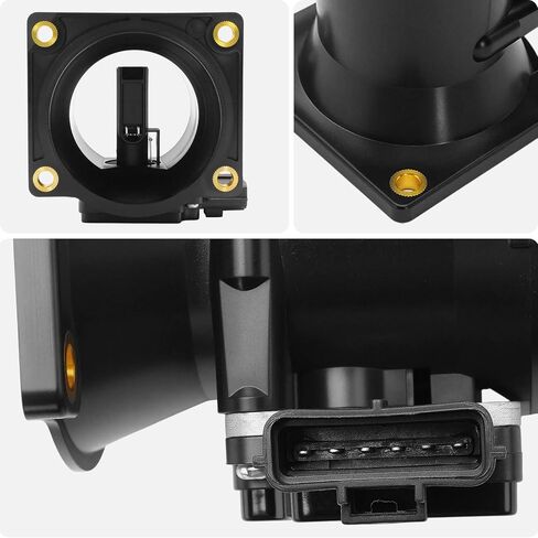 AISIN AFTERMARKET MAFFD-00014 مستشعر تدفق الهواء الشامل (MAF) مع غطاء - متوافق مع Ford Ranger 01-03، Escort 99-02، Taurus 00-03، Windstar 1999، Mercury Sable 00-03 - 2.0L 2.3L 3.0L، مع 6 دبابيس in Kuwait
