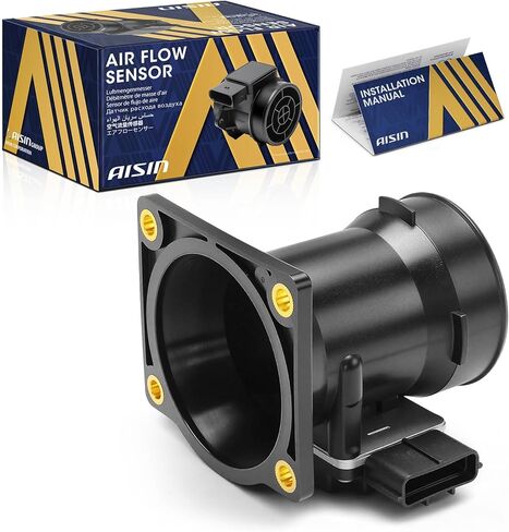 AISIN AFTERMARKET MAFFD-00014 مستشعر تدفق الهواء الشامل (MAF) مع غطاء - متوافق مع Ford Ranger 01-03، Escort 99-02، Taurus 00-03، Windstar 1999، Mercury Sable 00-03 - 2.0L 2.3L 3.0L، مع 6 دبابيس in Kuwait