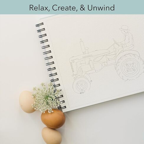 كتاب التلوين المائي لـ Bailey Rae Studio Country Life | كتاب تلوين للكبار للنساء والرجال، مصنف للألوان المائية مع 21 مخططًا تفصيليًا سهلاً | مع دروس الفيديو | مشاهد ريفية وغربية صديقة للمبتدئين in Kuwait