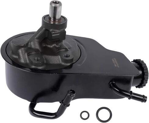 Power Steering Pump with Reservoir Replacement for Chevy & Cadillac & GMC Escalade Avalanche 1500 Suburban 1500 Tahoe Yukon Yukon XL 1500 2004-2006 15134706 20-8761 208761 in Kuwait
