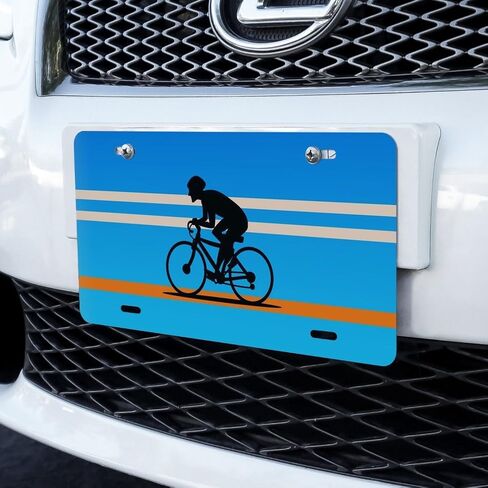 GRAPHICS & MORE Road Bike Cycling Biking Bicycle Novelty Metal Vanity Tag License Plate in Kuwait