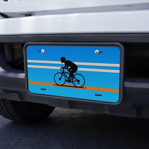 GRAPHICS & MORE Road Bike Cycling Biking Bicycle Novelty Metal Vanity Tag License Plate in Kuwait