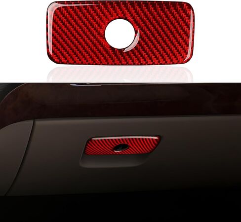 Car Gear Shift Panel Decals for 2014-2017 Dodge Durango Accessories Carbon Fiber Interior Stickers, Knob Style in Saudi Arabia