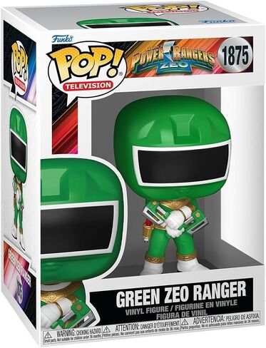 Funko Pop! TV: Power Rangers Zeo - Green Zeo Ranger - Collectable Vinyl Figure - Gift Idea - Official Merchandise - Toys for Kids & Adults - TV Fans - Model Figure for Collectors in Kuwait