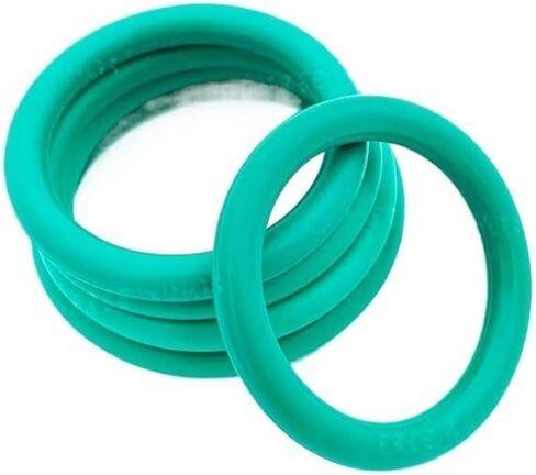 الأخضر FKM يا خاتم الختم CS5.70mm سمك OD405.00mm ~ 780.00mm النفط مقاومة الأحماض والقلويات ختم طوقا يا الدائري (OD625.00mm (1PCS)) in Kuwait