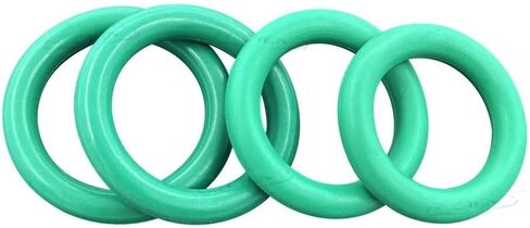 الأخضر FKM يا خاتم الختم CS3.55mm سمك OD12.10mm ~ 320.10mm النفط مقاومة الأحماض والقلويات ختم طوقا يا الدائري (OD61.10mm (7 قطع)) in Kuwait