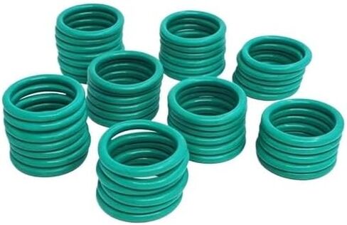 1 قطعة حلقة مطاطية الفلور الأخضر FKM O-RING ختم 2.4 مللي متر سمك OD52/54/55/56/57/60/62/64/65 مللي متر (55x50.2x2.4 مللي متر ، 2 قطع) in Kuwait